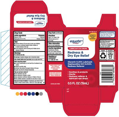 Redness &amp; Dry Eye Relief (Walmart Edrl Final Ndc 79903 362 01)